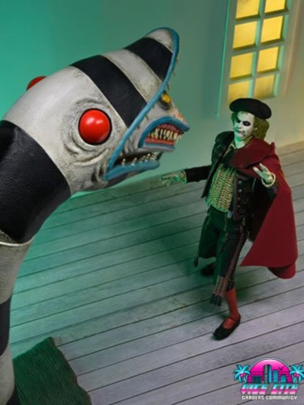 NECA Ultimate Matador 7" Beetlejuice Sandworm Figures Set 2024 Movie New In Box